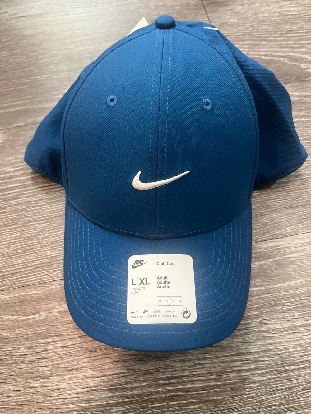 Nike Club Dri-Fit Unisex  L/XL Adjustable FV5563-476 Steel Blue Hat Brand New